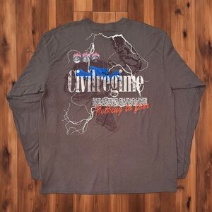 Civil Regime Snakes Crawl‎ Long Sleeve Tee 🐍